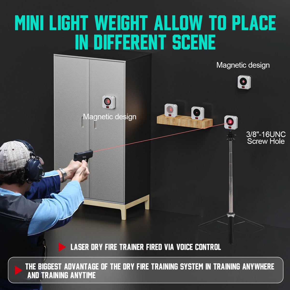 Infrared Induction Electronic Scoring Laser Target Color Sensitive Shooting Practice with Sound Effects Training Toy Equipment
