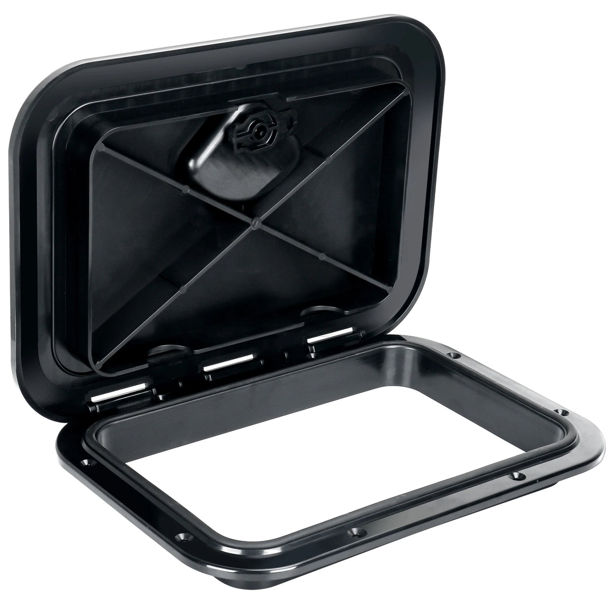 ABS Deck Access Hatch Cover, Waterproof Anti-UV, Non-Skid Inspection, Marine Boat, Yacht, RV, 15x11"