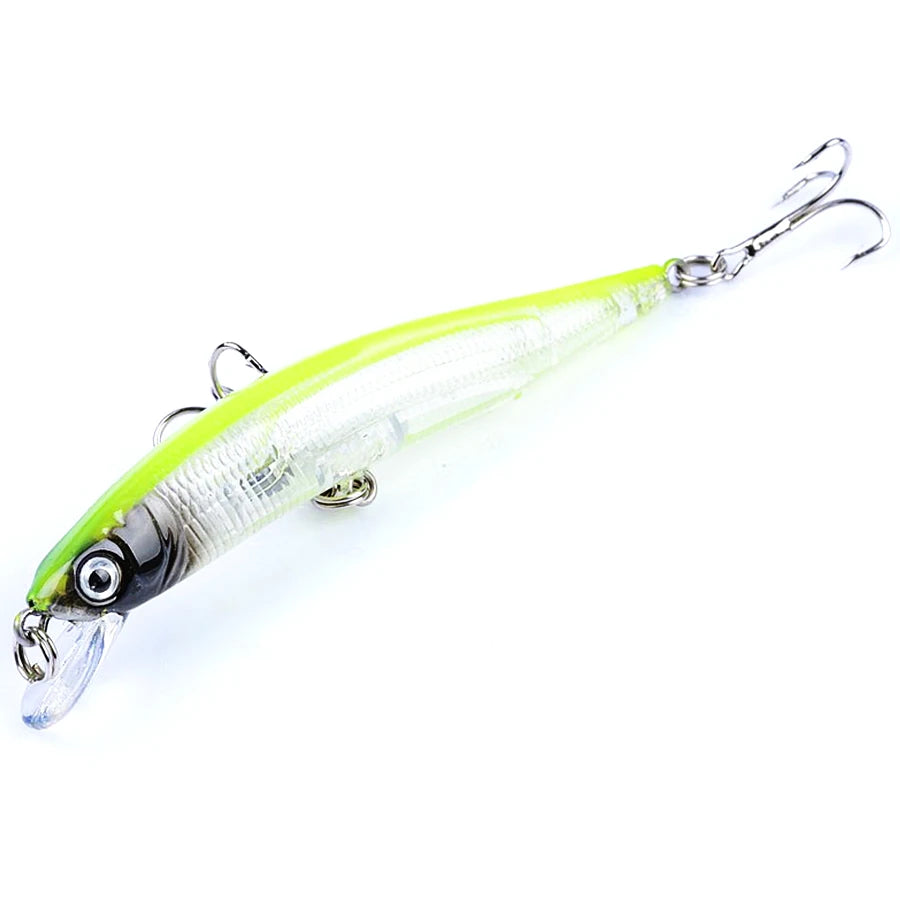 5PCS/box Premium Minnow Crankbait Fishing Lures Kit Bass Fishing Artificial Bait Set For Fishing Tackle JerkBait Bass Pike