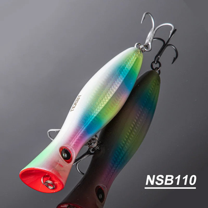 Noeby Popper Fishing Lures 12cm43g 16cm78g 20cm150g Saltwater Topwater Floating Wobbler Artificial Hard Bait for GT Fishing Lure