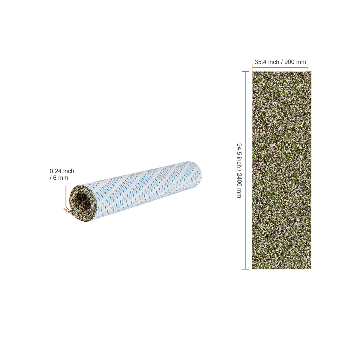SucceBuy Boat Flooring EVA Foam Boat Decking Non-Slip Self-Adhesive Flooring Marine Carpet for Boats Yacht Pontoon Kayak Decking