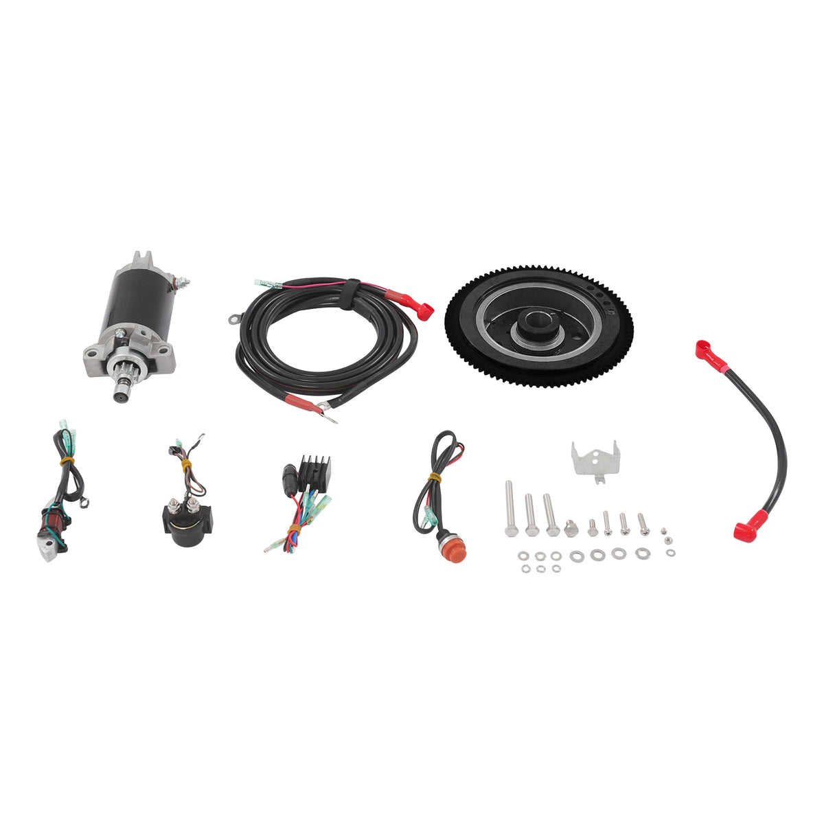 Yamaha 2-Stroke 40PS Outboard Electric Start Kit Yamaha Outboard Engine Starter Motor Conversion Kit
