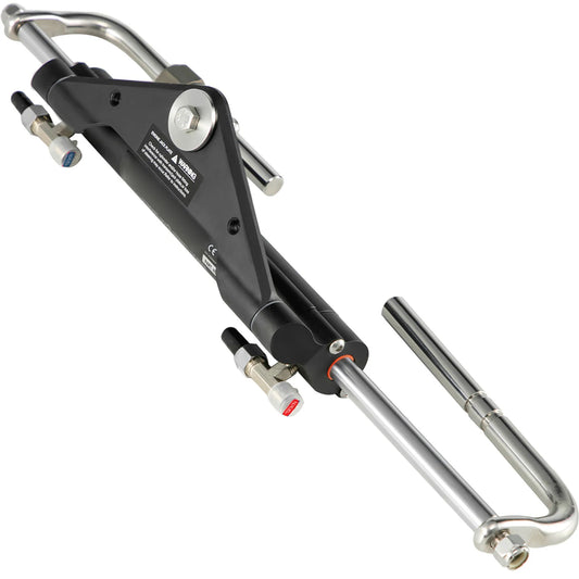 SucceBuy Hydraulic Steering Cylinder 150HP HC4645H Front Mount Hydraulic Outboard Marine Steering Cylinder Fit for Boat Steering