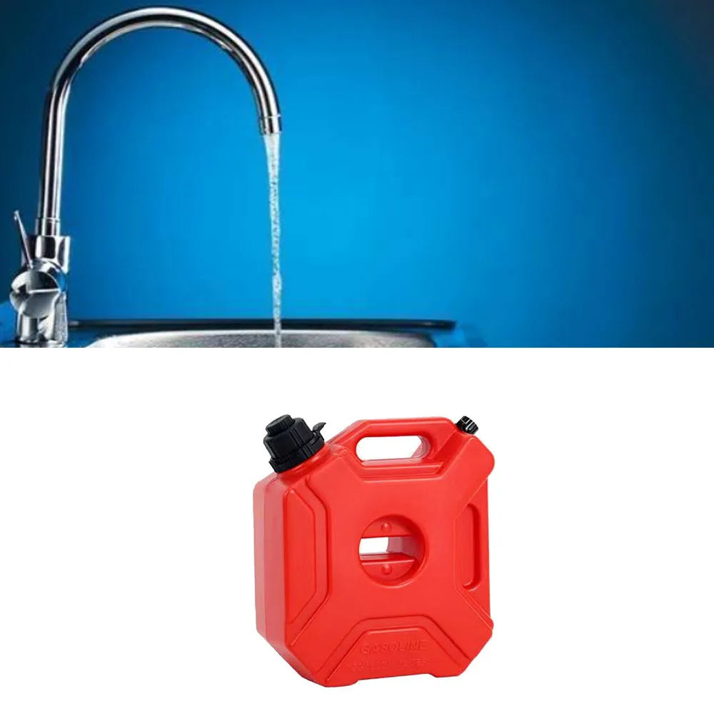 3/5L Water Tank Large Capacity Portable Camping Water Storage Bucket Detachable Faucet For Outdoor Travel Motorcycle Fans