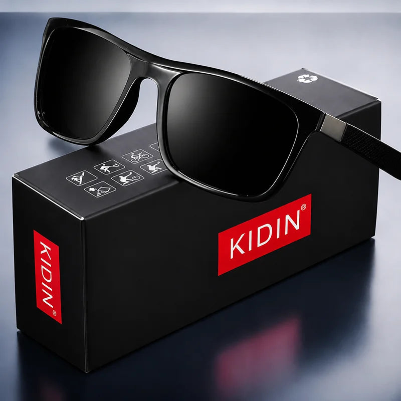 Square Vintage Polarized Sports Sunglasses Men Women Driving Outdoor Fishing Sun Glasses UV400 Hiking Cycling Shield Sunglasses