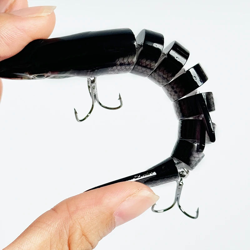 Bionic Multi-Section Lure 19g Sinking Bait for Freshwater and Saltwater, Universal Fishing Lure for Ponds, Lakes, and Ocean, Suitable for All Swimming Layers