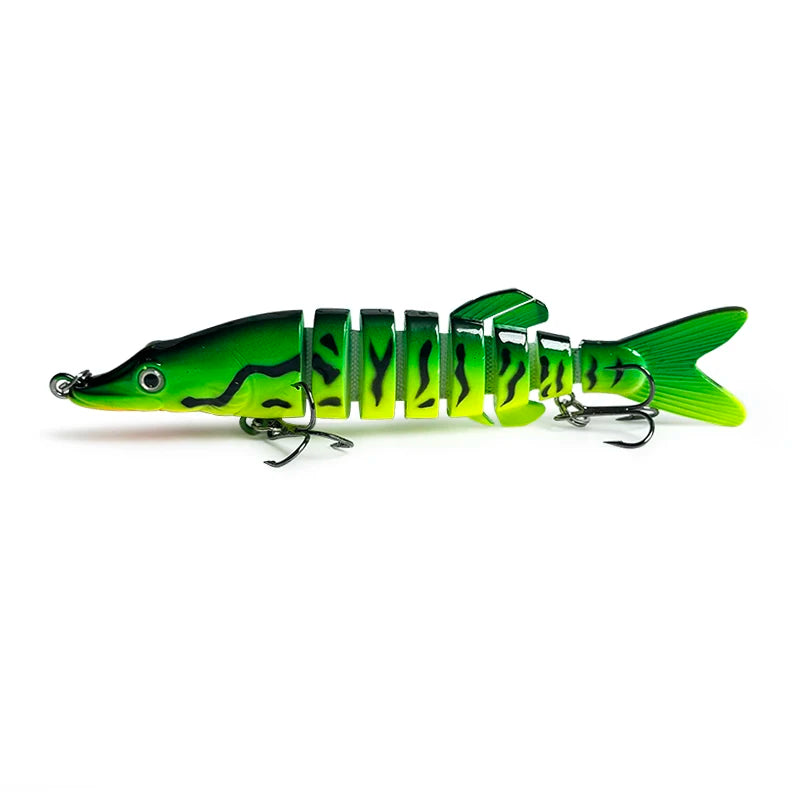 Bionic Multi-Section Lure 19g Sinking Bait for Freshwater and Saltwater, Universal Fishing Lure for Ponds, Lakes, and Ocean, Suitable for All Swimming Layers