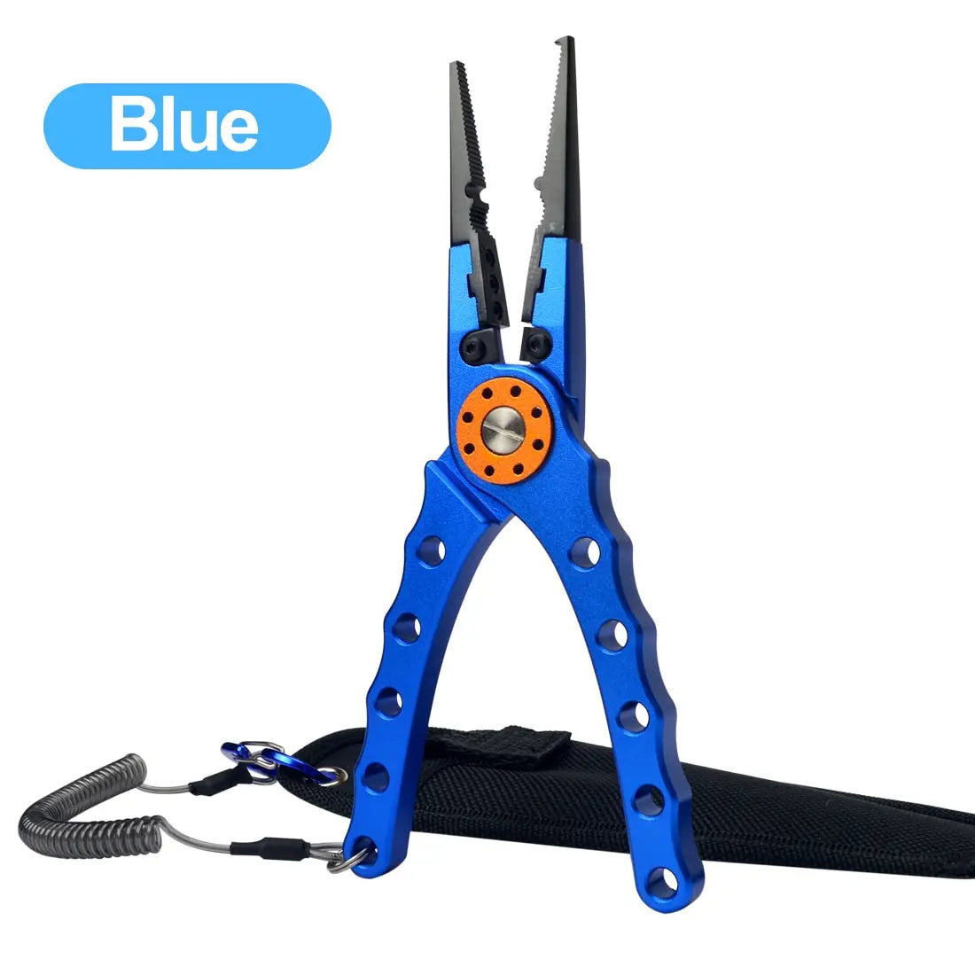 Outdoor Fishing Pliers Wire Cutter Multifunctional Knot Aluminum Alloy Scissor Hook Remover 150g 20CM Fishing Gear
