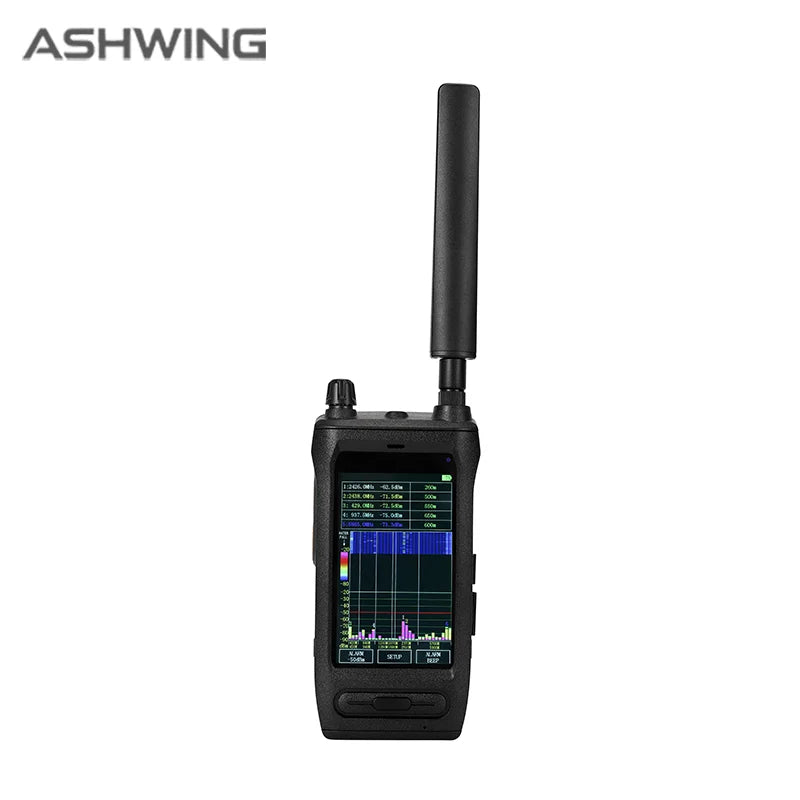 Portable 30-6000MHz Omnidirectional Drone Signal Detector, 1-5KM Long Range Handheld Professional FPV Frequency Band Detection E
