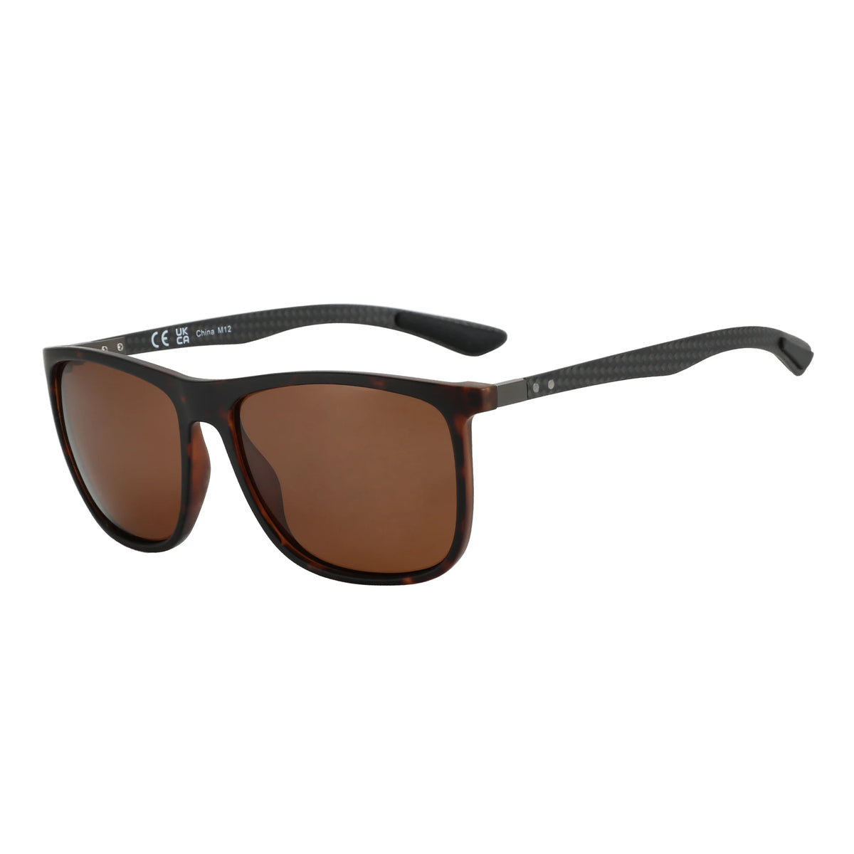 ZENOTTIC Carbon Fiber Prescription Sunglasses Square Polarized Optical Sun Glasses Shade for Driving Fishing Golf Sport