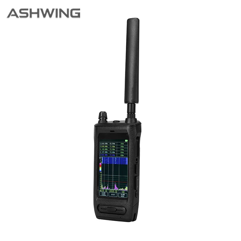 Portable 30-6000MHz Omnidirectional Drone Signal Detector, 1-5KM Long Range Handheld Professional FPV Frequency Band Detection E