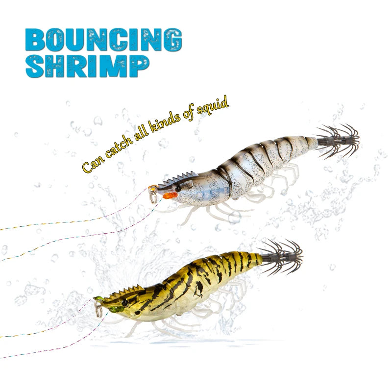 15g Squid Jig Slow Sinking Cuttlefish Egi Lure Artificial Calamar Octopus Bait Fish for Shrimp Hook Sea Fishing Lures