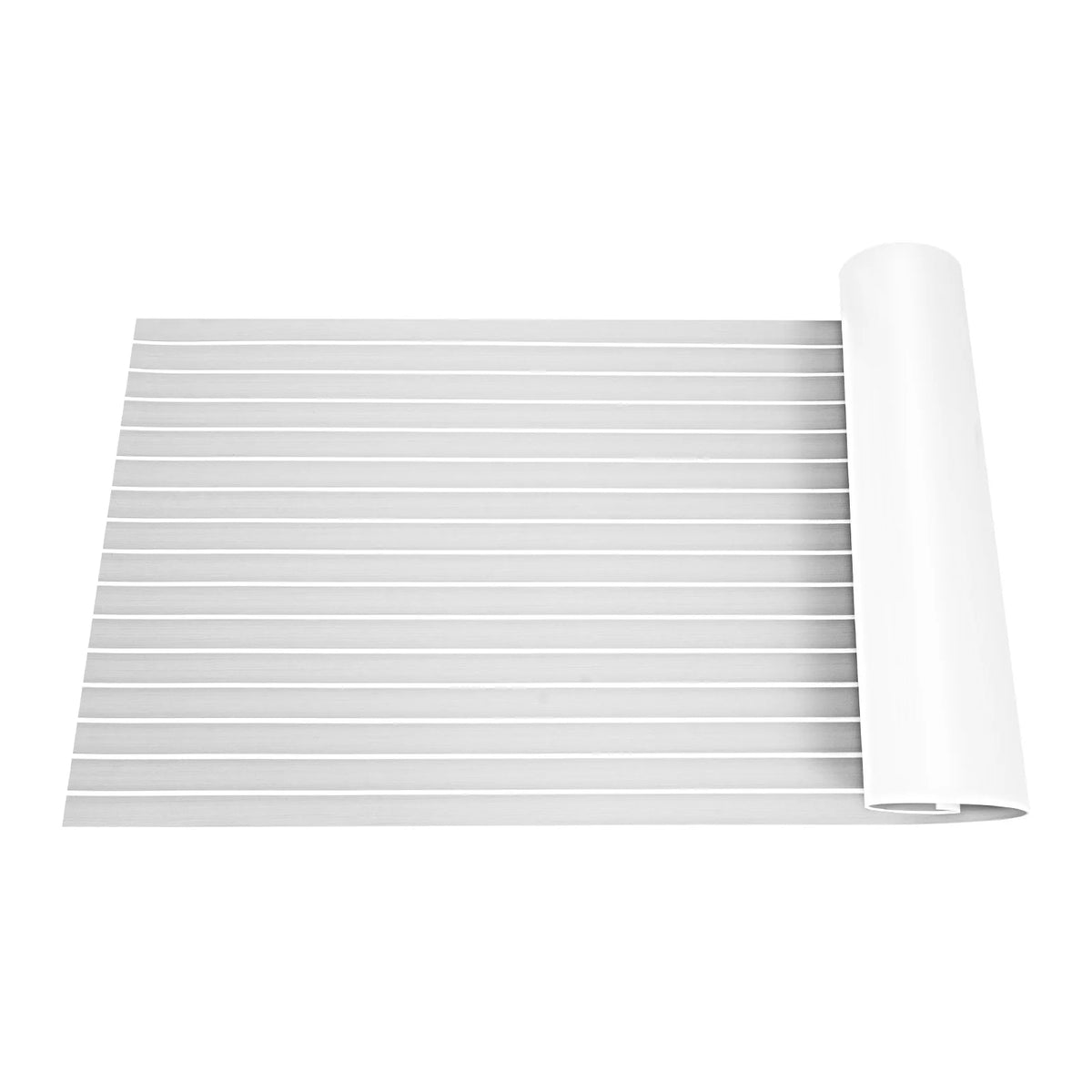 240×90x0.6cm Self-Adhesive EVA Foam Boat Marine Flooring Faux Teak Decking Sheet Striped Yacht Mat Washable
