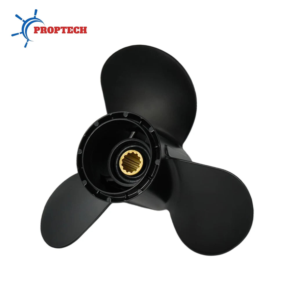 11 3/8X14 Outboard Propeller For Suzuki 35hp 40hp 50hp 55hp 60hp 65hp Motor Aluminum Screw 3 Blade 13 Spline Marine Engine Part