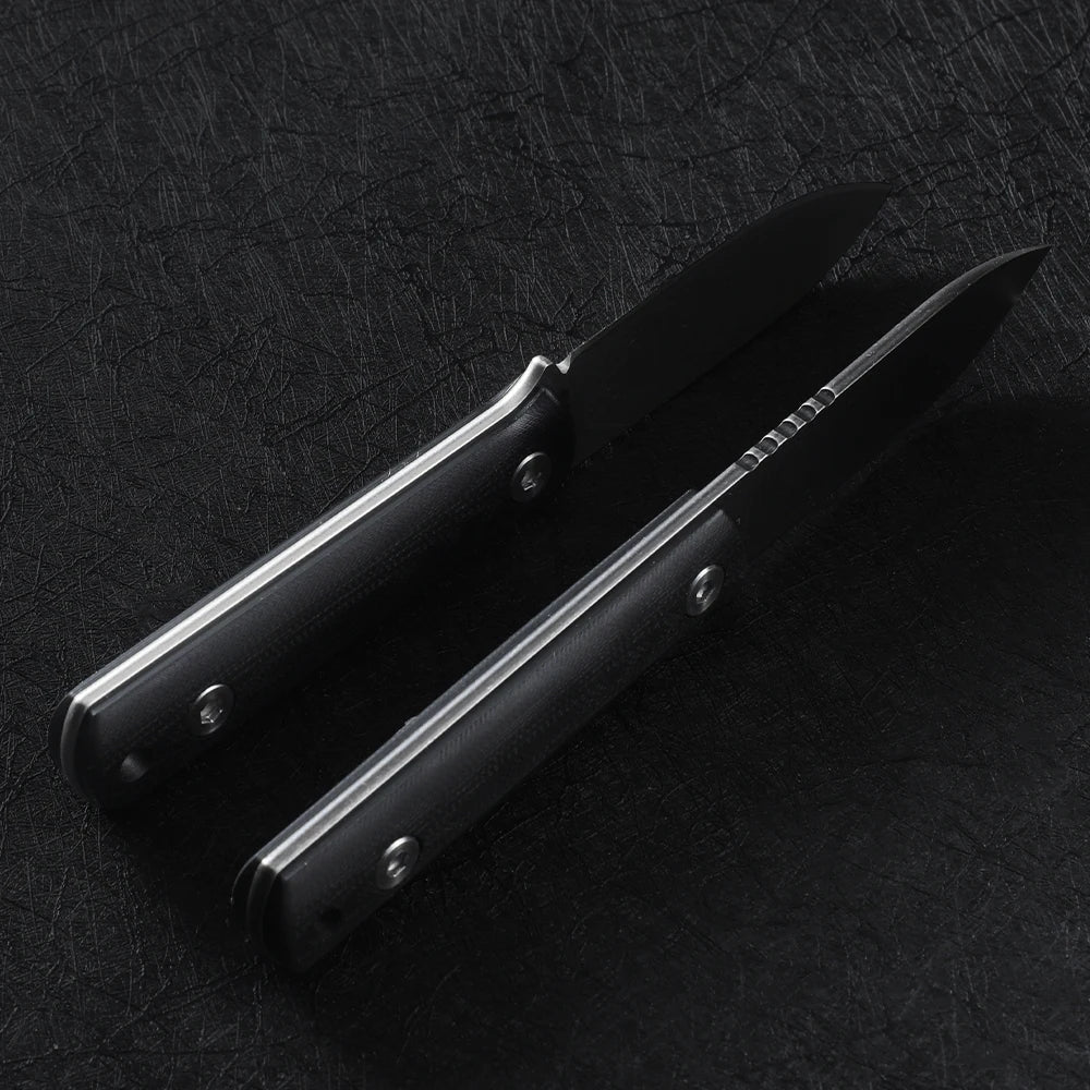 Portable DC53 Steel Fixed Knife - G10 Handle, with Sheath, Survival Knife, Unboxing Knife, Daily Tools.