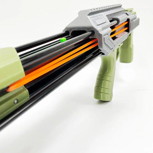 Multi Functional Arrow Launch Slingshot, Automatic-Fire Trigger Slingshot, Heavy Duty Continuous Launch Catapult