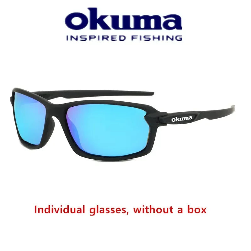 Okuma Polarized Sunglasses UV400 Men's and Women's Protective Outdoor Hunting Fishing Driving Cycling Travel Climbing Sunglasses
