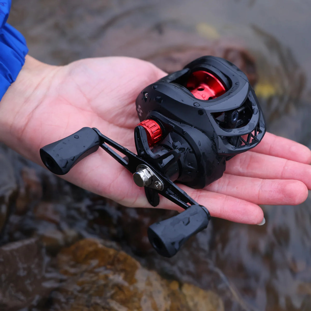 Sougayilang 1.8-2.4m Casting Fishing Combo Telescopic Fishing Rod and 7.2:1 High Speed Fishing Reel with 150M Line Pesca