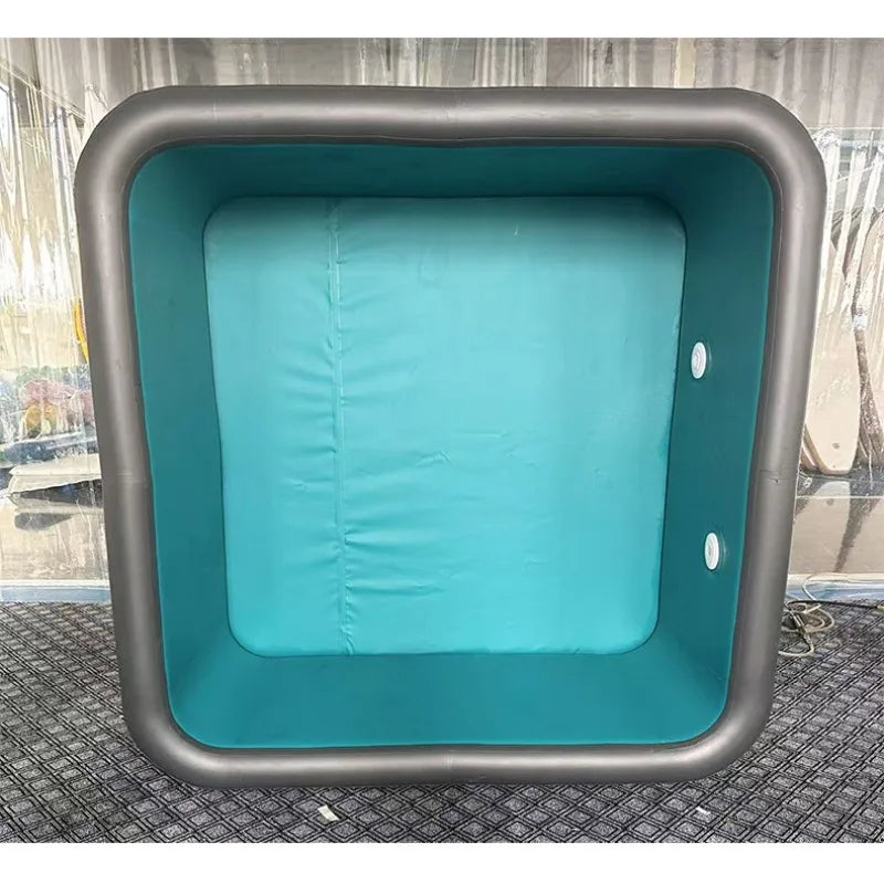 200x300x120cm Square Inflatable Outdoor Pool for Home Use for Outdoor Water Play Water Activities and Swimming
