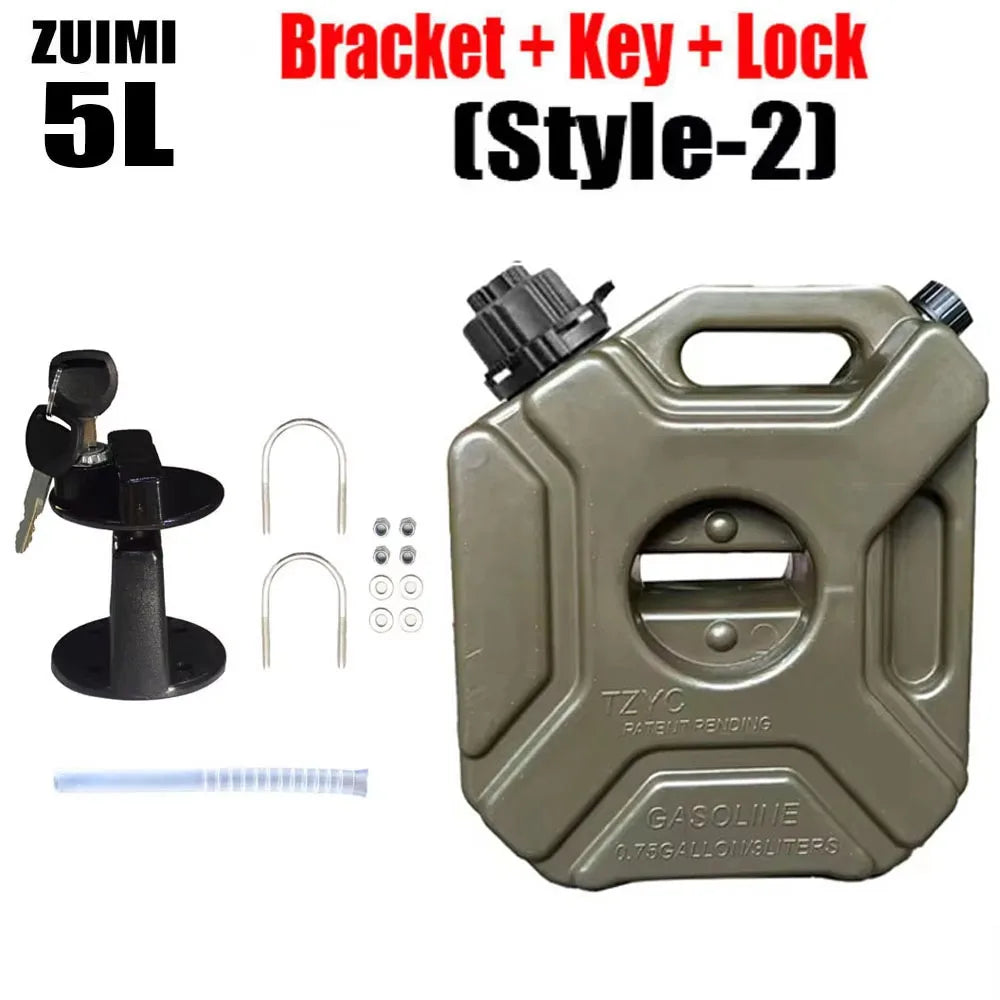 3/5L Water Tank Large Capacity Portable Camping Water Storage Bucket Detachable Faucet For Outdoor Travel Motorcycle Fans
