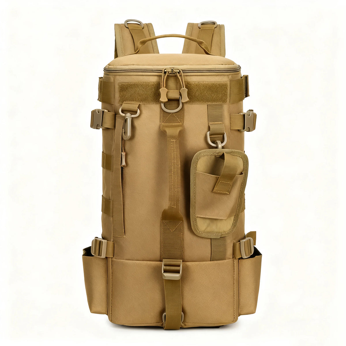 Multifunctional Fishing Backpack Tackle Bag with Rod Holders Fish Equipment Storage Waterproof Wear-resistant Outdoor Sports Bag