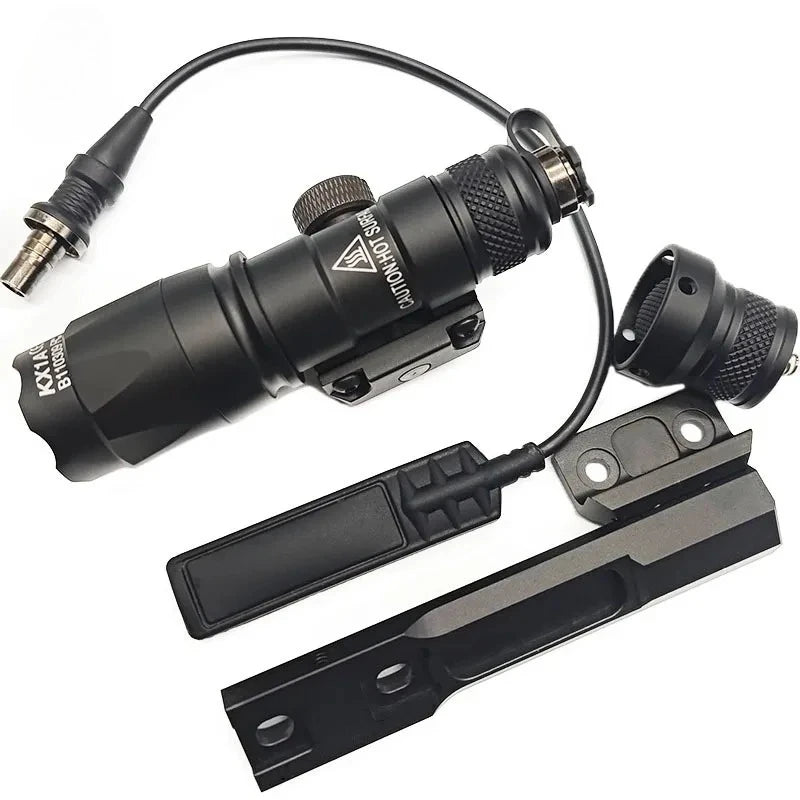 Tactics SF M300C M600C M600 Flashlight LED White Light AR15 Hunting Airsotf Accesssories Lamp with ML--OK/20MM Rail Mount