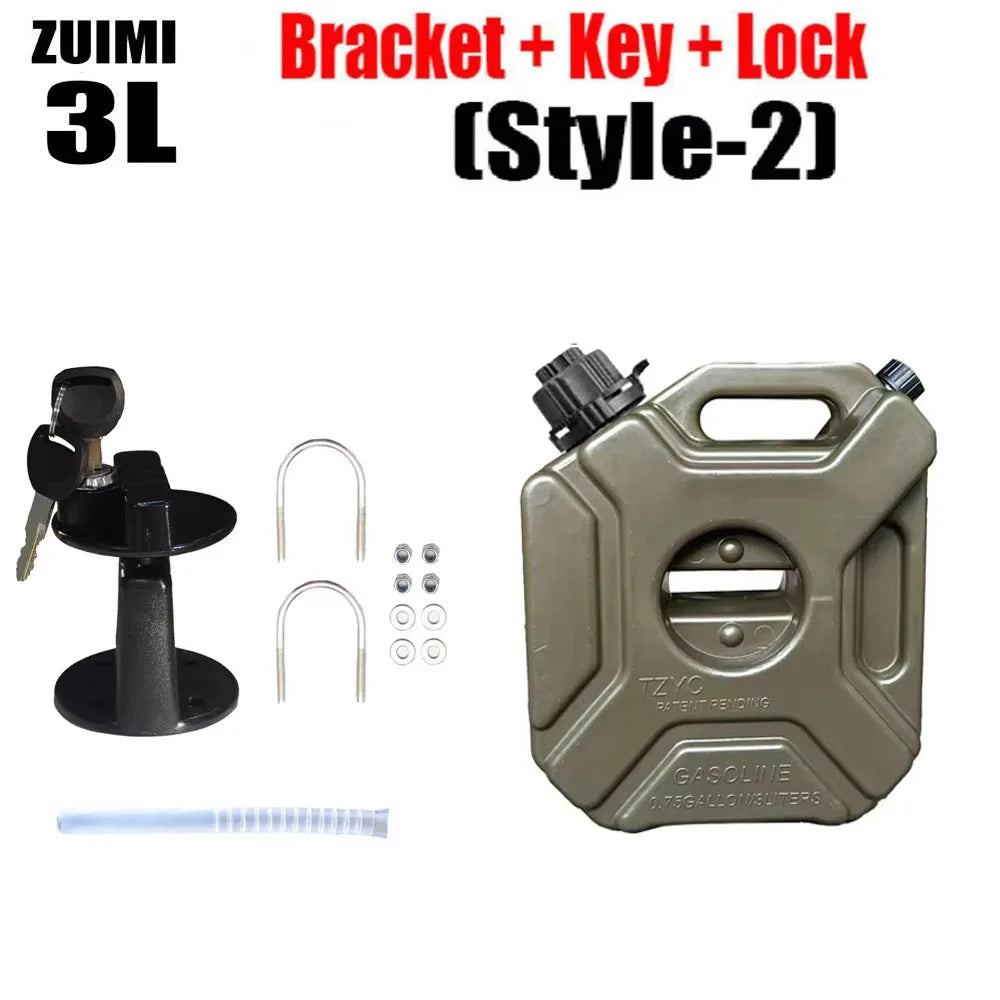 3/5L Water Tank Large Capacity Portable Camping Water Storage Bucket Detachable Faucet For Outdoor Travel Motorcycle Fans