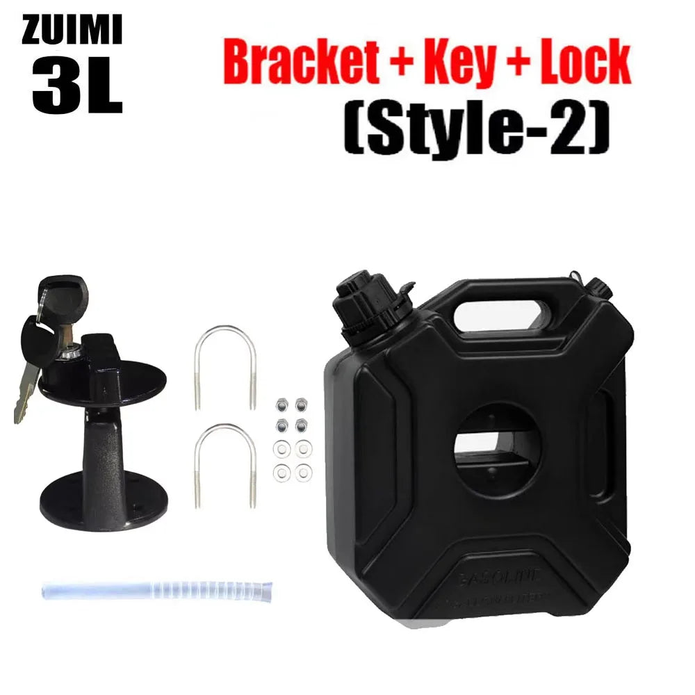 3/5L Water Tank Large Capacity Portable Camping Water Storage Bucket Detachable Faucet For Outdoor Travel Motorcycle Fans