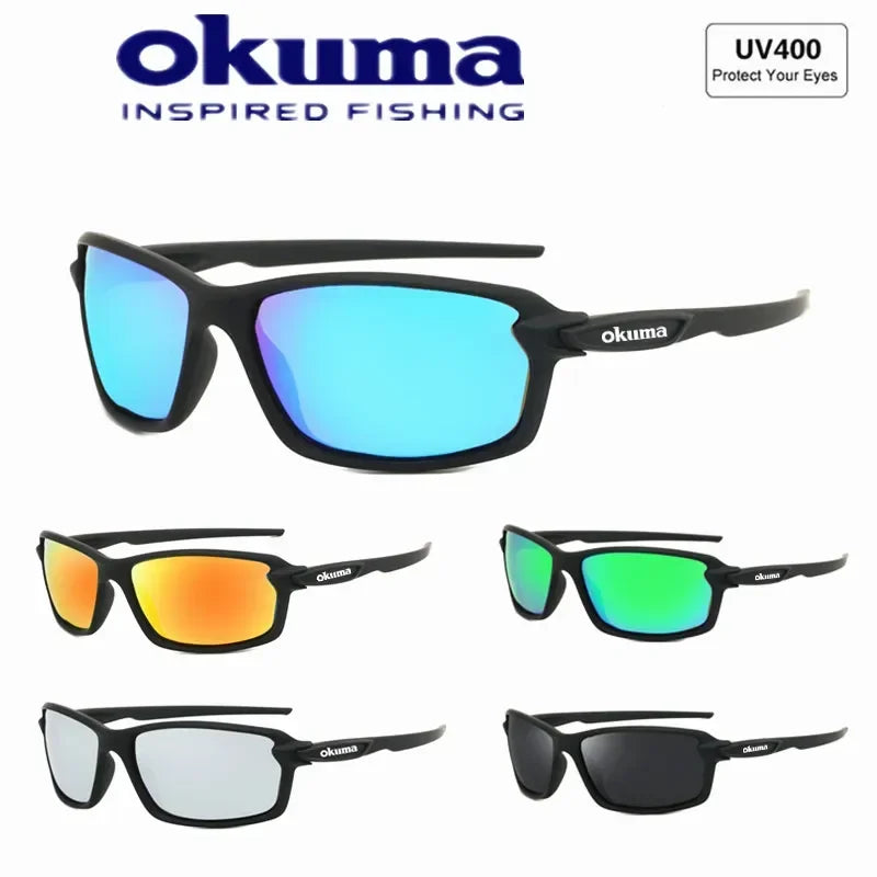 Okuma Polarized Sunglasses UV400 Men's and Women's Protective Outdoor Hunting Fishing Driving Cycling Travel Climbing Sunglasses