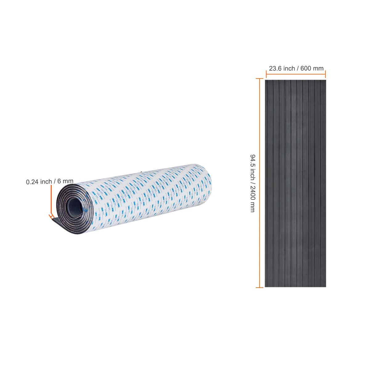 SucceBuy Boat Flooring EVA Foam Boat Decking Non-Slip Self-Adhesive Flooring Marine Carpet for Boats Yacht Pontoon Kayak Decking