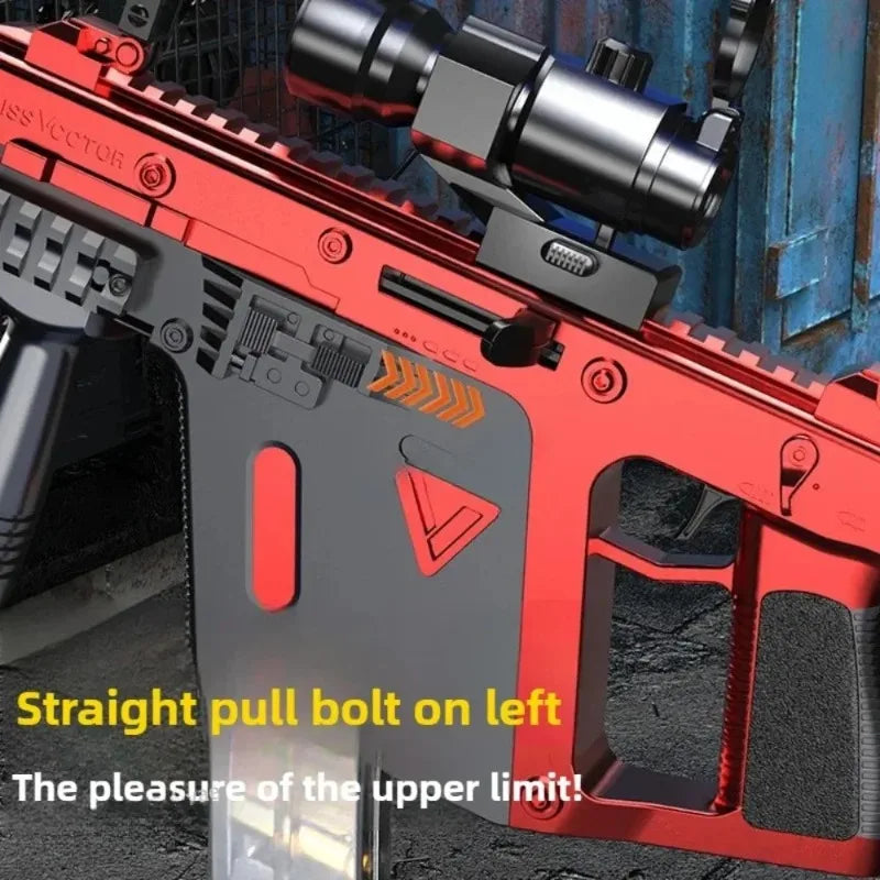 Handy Short Sword Soft Bullet Toy Gun Electric Shell Throwing Submachine Gun Model Outdoor Games CS Fighting Game for Adults Boy