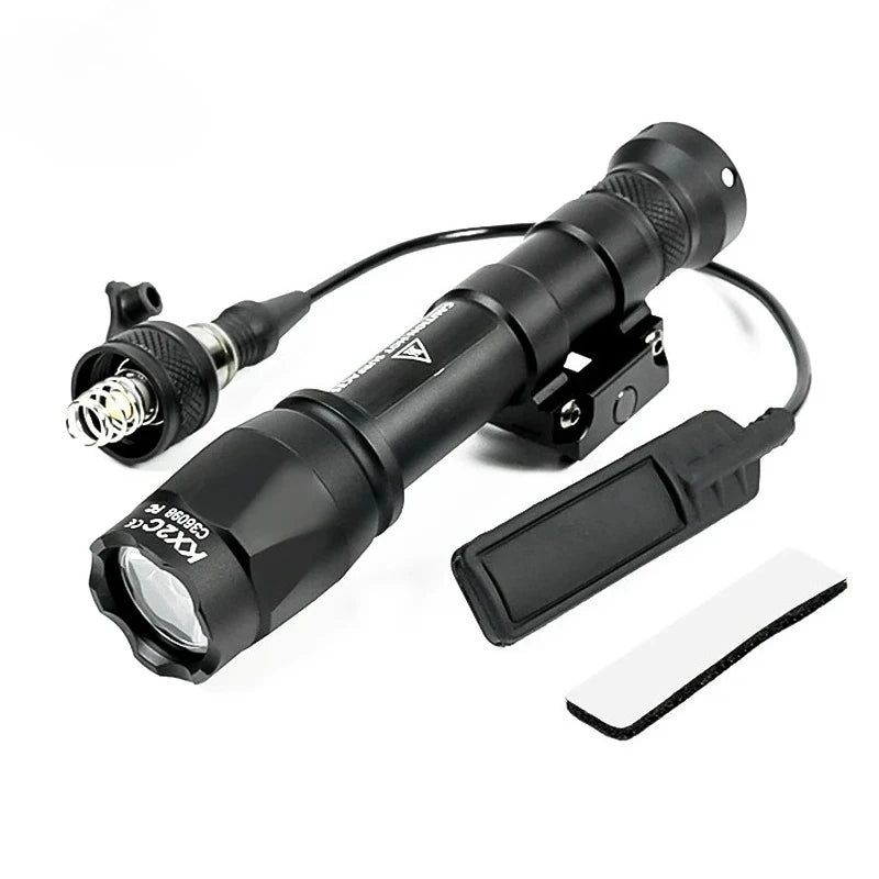 Tactics SF M300C M600C M600 Flashlight LED White Light AR15 Hunting Airsotf Accesssories Lamp with ML--OK/20MM Rail Mount