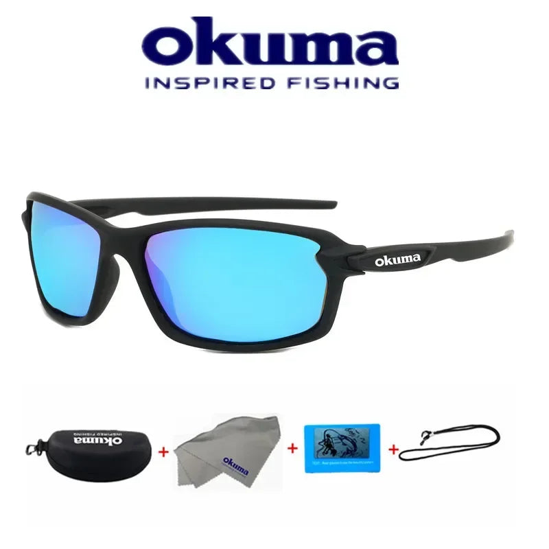 Okuma Polarized Sunglasses UV400 Men's and Women's Protective Outdoor Hunting Fishing Driving Cycling Travel Climbing Sunglasses