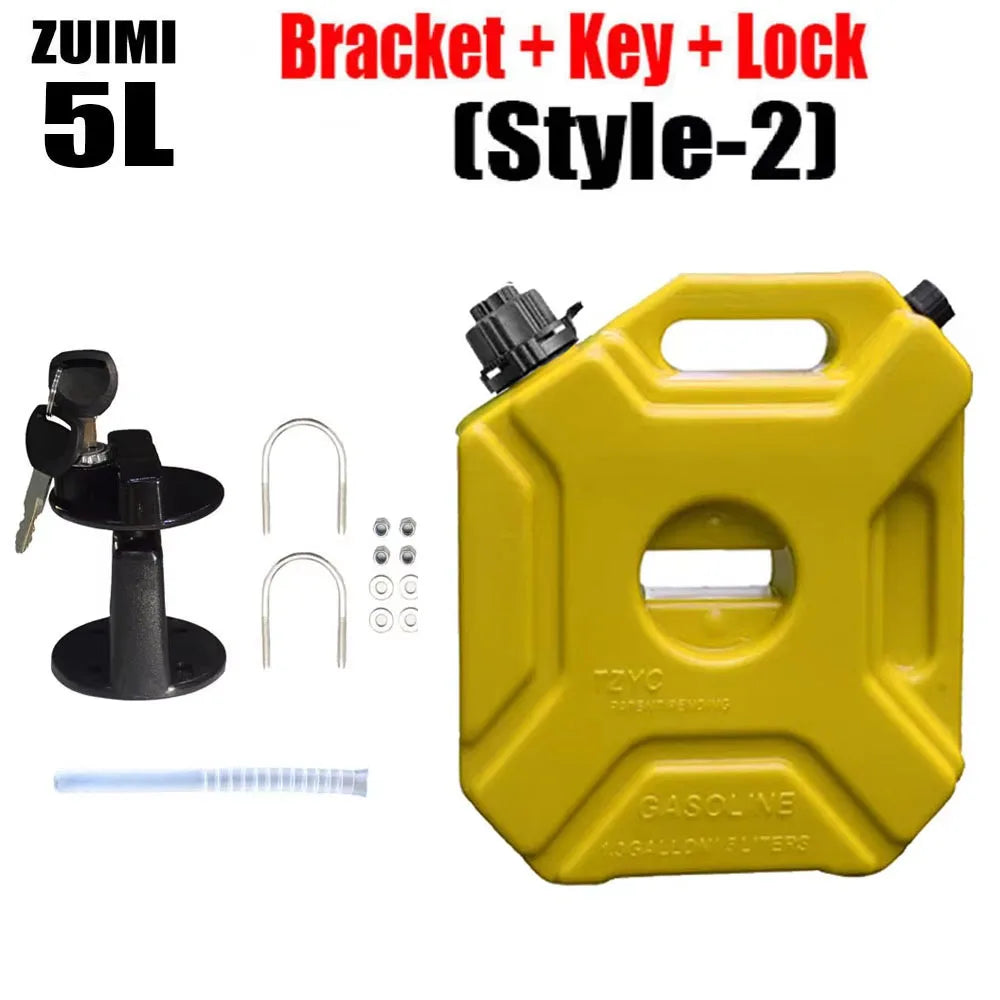 3/5L Water Tank Large Capacity Portable Camping Water Storage Bucket Detachable Faucet For Outdoor Travel Motorcycle Fans