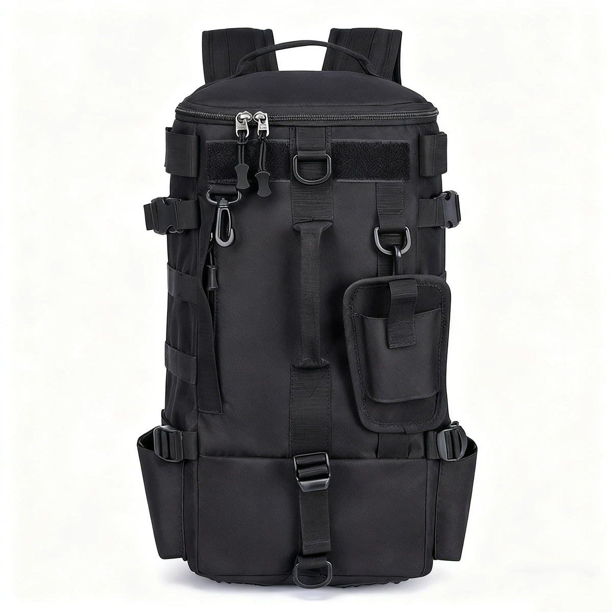 Multifunctional Fishing Backpack Tackle Bag with Rod Holders Fish Equipment Storage Waterproof Wear-resistant Outdoor Sports Bag
