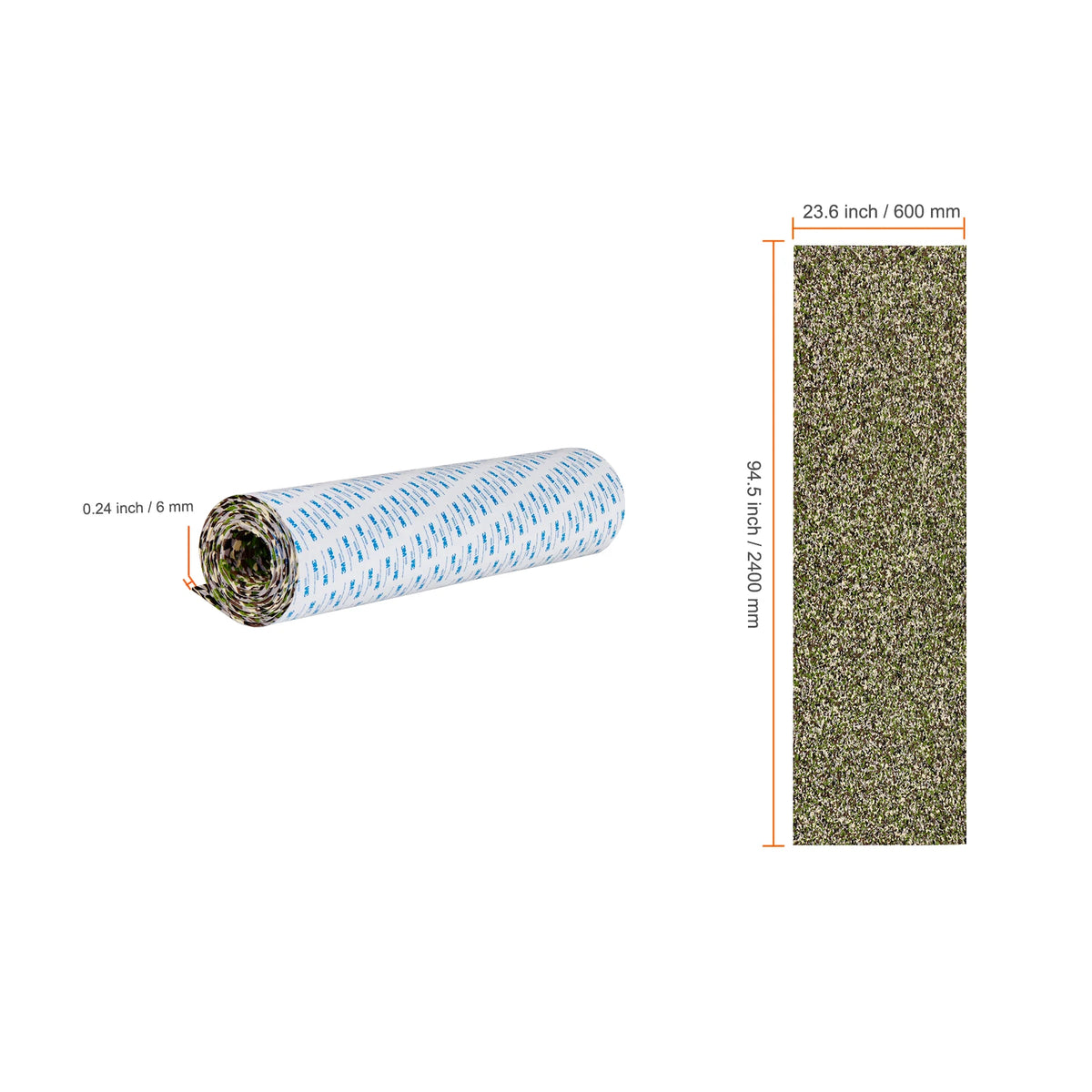SucceBuy Boat Flooring EVA Foam Boat Decking Non-Slip Self-Adhesive Flooring Marine Carpet for Boats Yacht Pontoon Kayak Decking