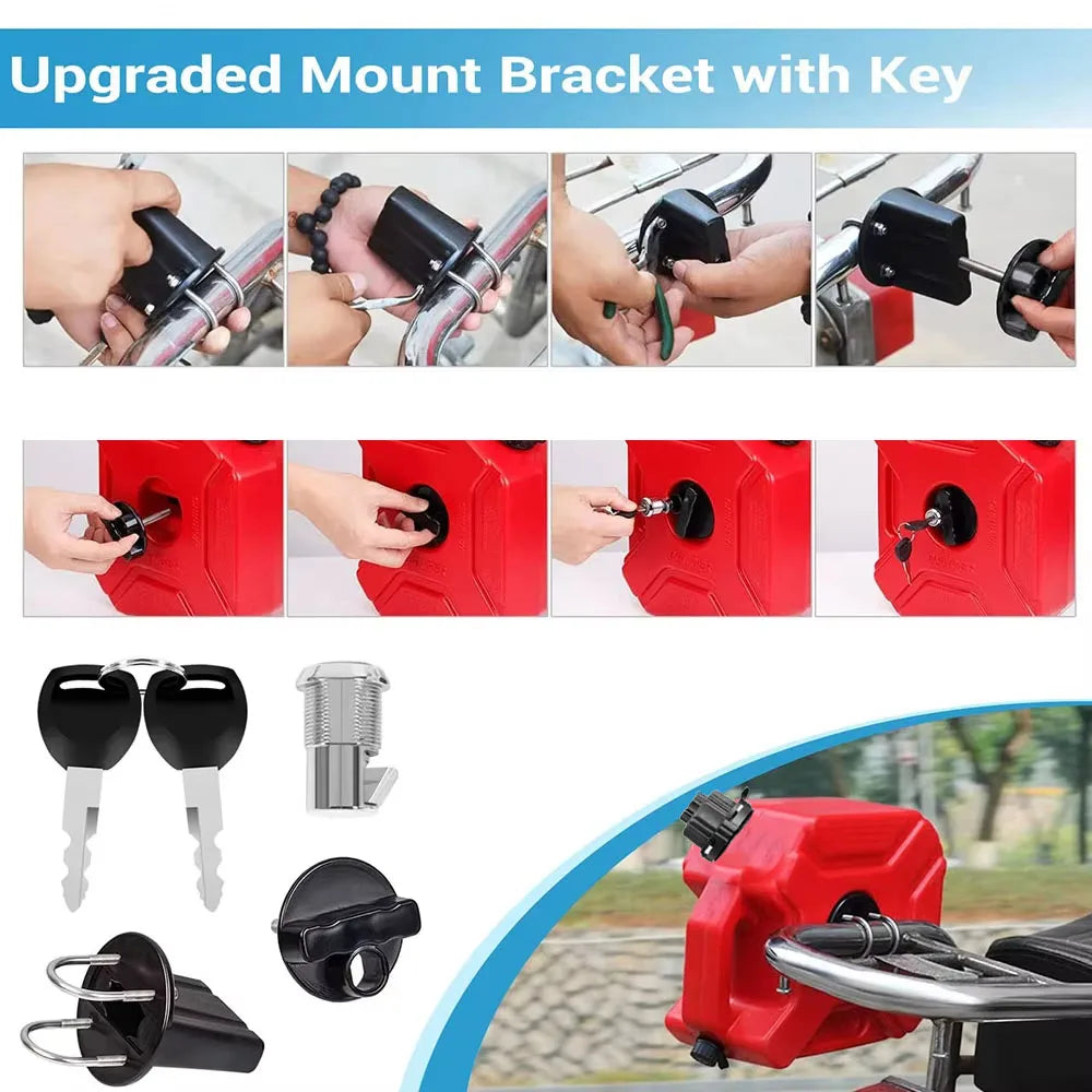 3/5L Water Tank Large Capacity Portable Camping Water Storage Bucket Detachable Faucet For Outdoor Travel Motorcycle Fans