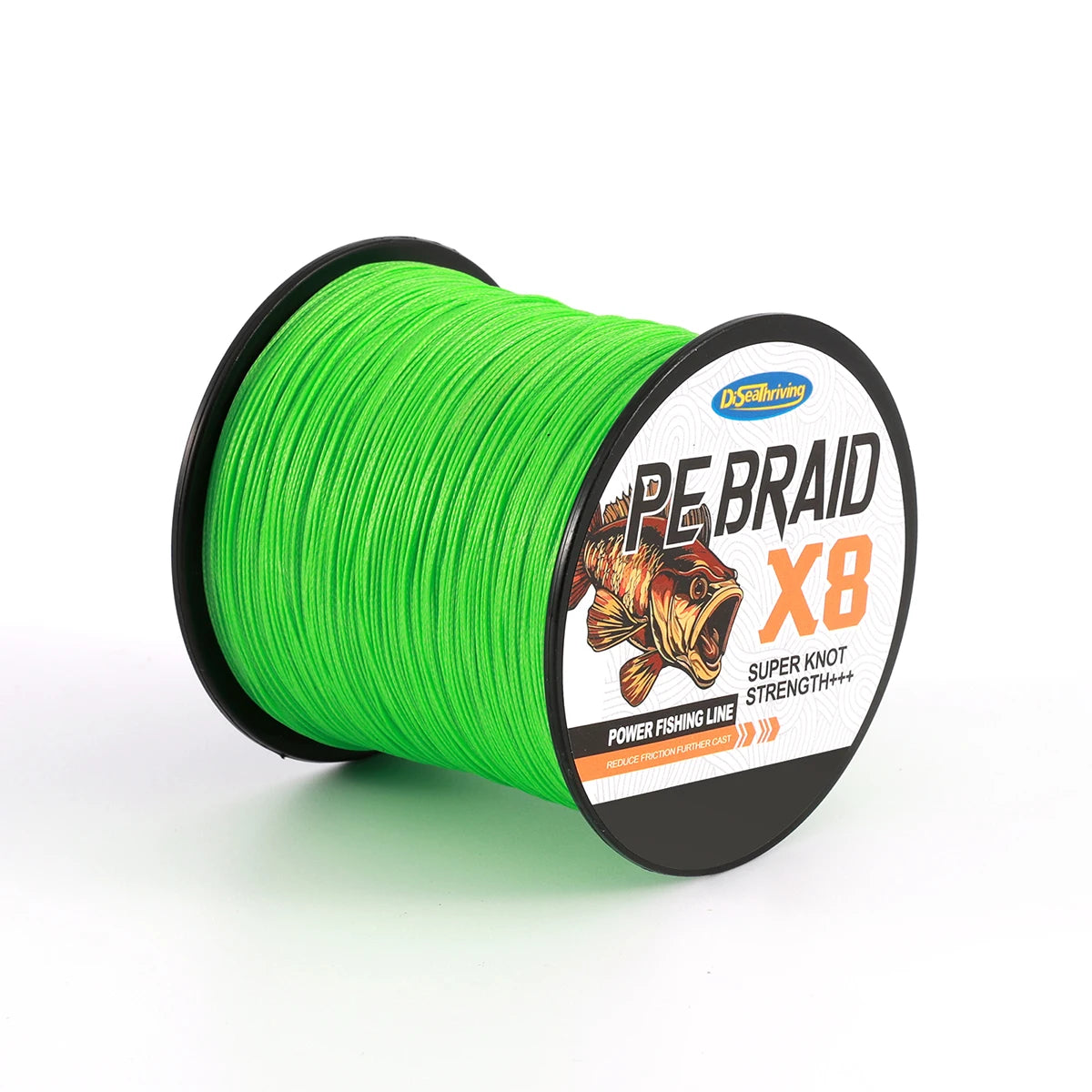 X8 Braided Fishing Line-Super Strong - Abrasion Resistant - 6LB to 60LB Test for Salt-Water,(100M/300M/500M),Diam.#0.10MM-0.4MM