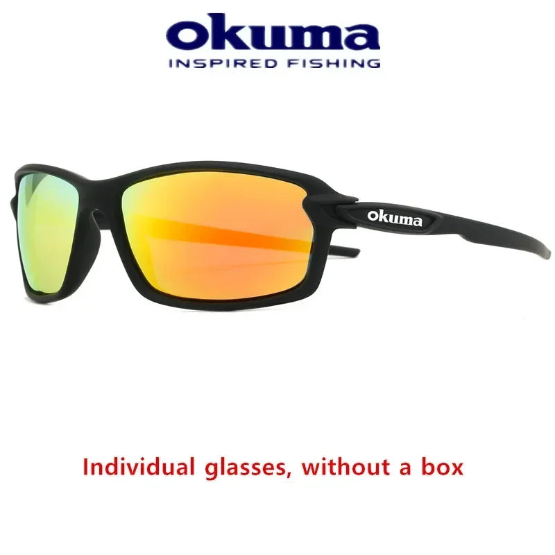 Okuma Polarized Sunglasses UV400 Men's and Women's Protective Outdoor Hunting Fishing Driving Cycling Travel Climbing Sunglasses