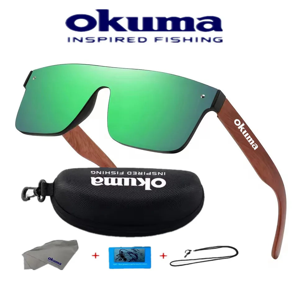 Okuma UV400 Polarized Sunglasses for Outdoor Cycling Hunting Fishing And Driving Fashionable Unisex Sunglasses