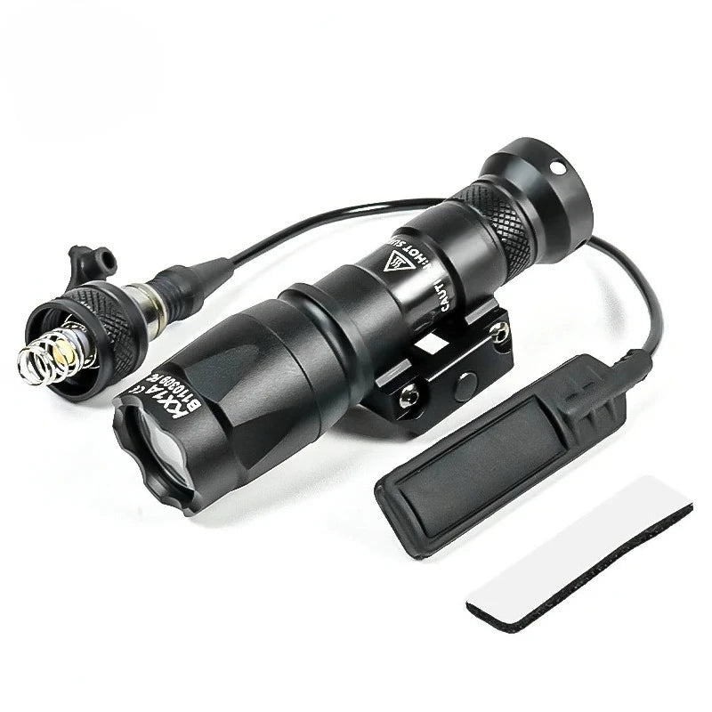 Tactics SF M300C M600C M600 Flashlight LED White Light AR15 Hunting Airsotf Accesssories Lamp with ML--OK/20MM Rail Mount