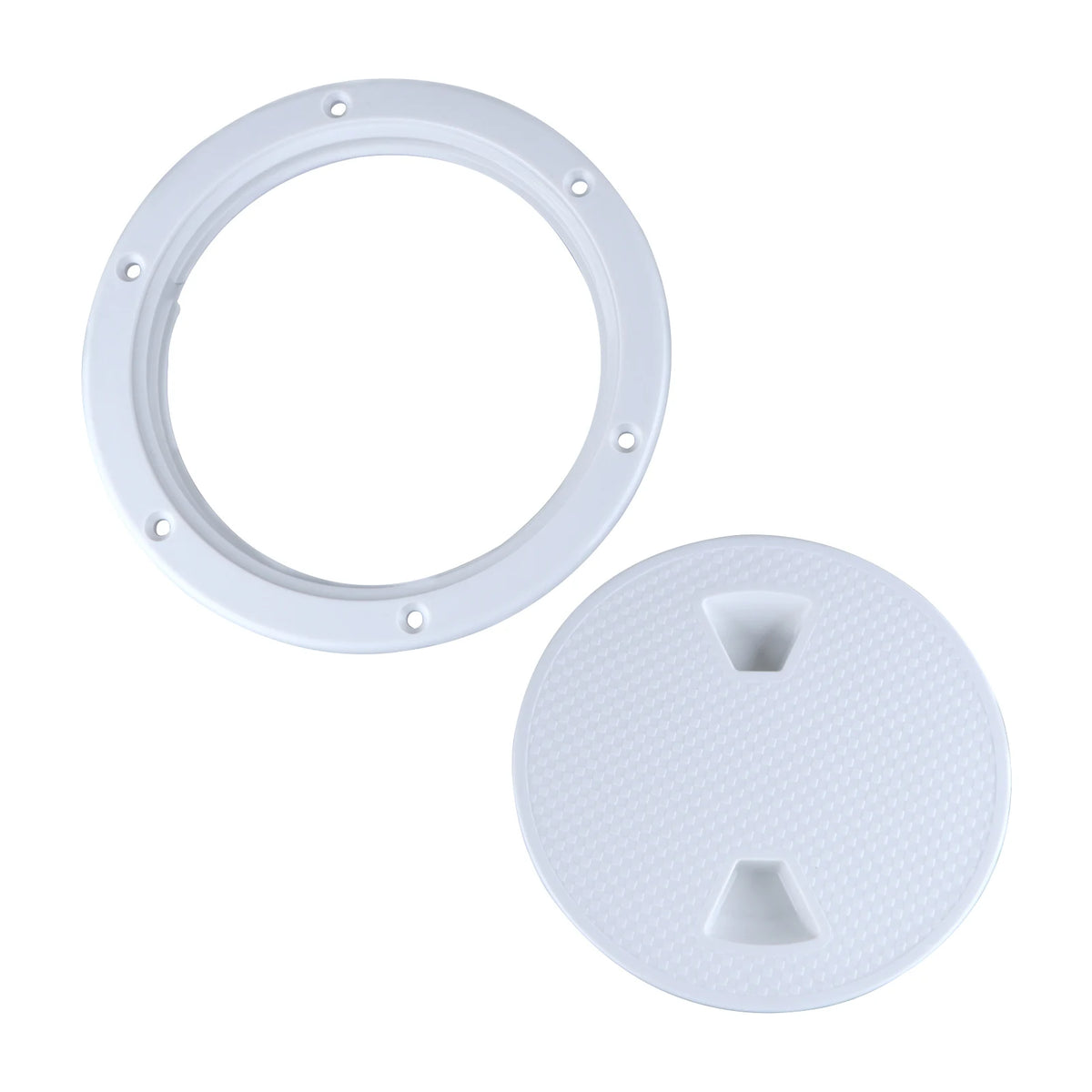 Boat Accessories Boat Hatch 4' 6' 8' ABS Round Non Slip Inspection Hatch W/Detachable Cover for Marine Boat Yacht