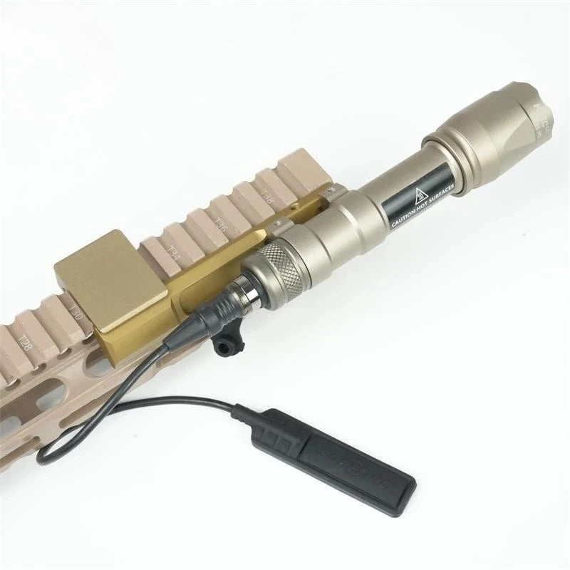 Tactics SF M300C M600C M600 Flashlight LED White Light AR15 Hunting Airsotf Accesssories Lamp with ML--OK/20MM Rail Mount