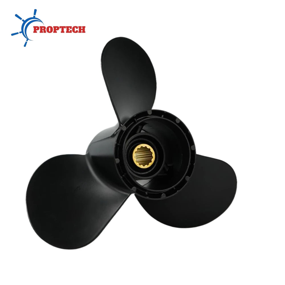 11 3/8X14 Outboard Propeller For Suzuki 35hp 40hp 50hp 55hp 60hp 65hp Motor Aluminum Screw 3 Blade 13 Spline Marine Engine Part