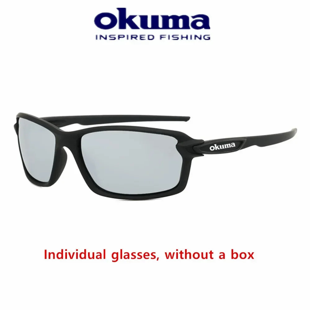 Okuma Polarized Sunglasses UV400 Men's and Women's Protective Outdoor Hunting Fishing Driving Cycling Travel Climbing Sunglasses