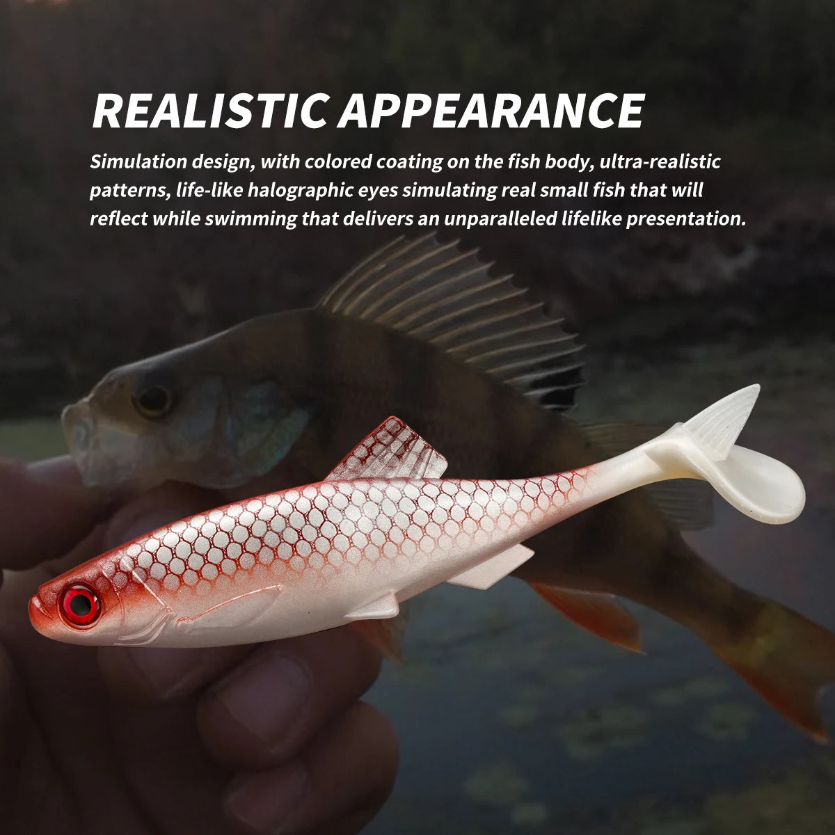Big Soft Bait Sinking 15cm 20cmFishing Lures Soft Bait fishing Bait Perch Pike SwimBait Crankbait Fishing tackle