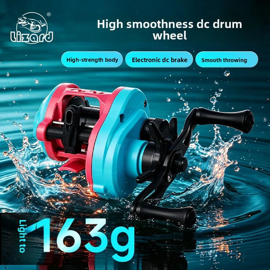 Lizard Fishing Demon DC Baitcasting Fishing Reel Electronic Brake System Anti-backlash Light Weight Universal Micro Lure Light F