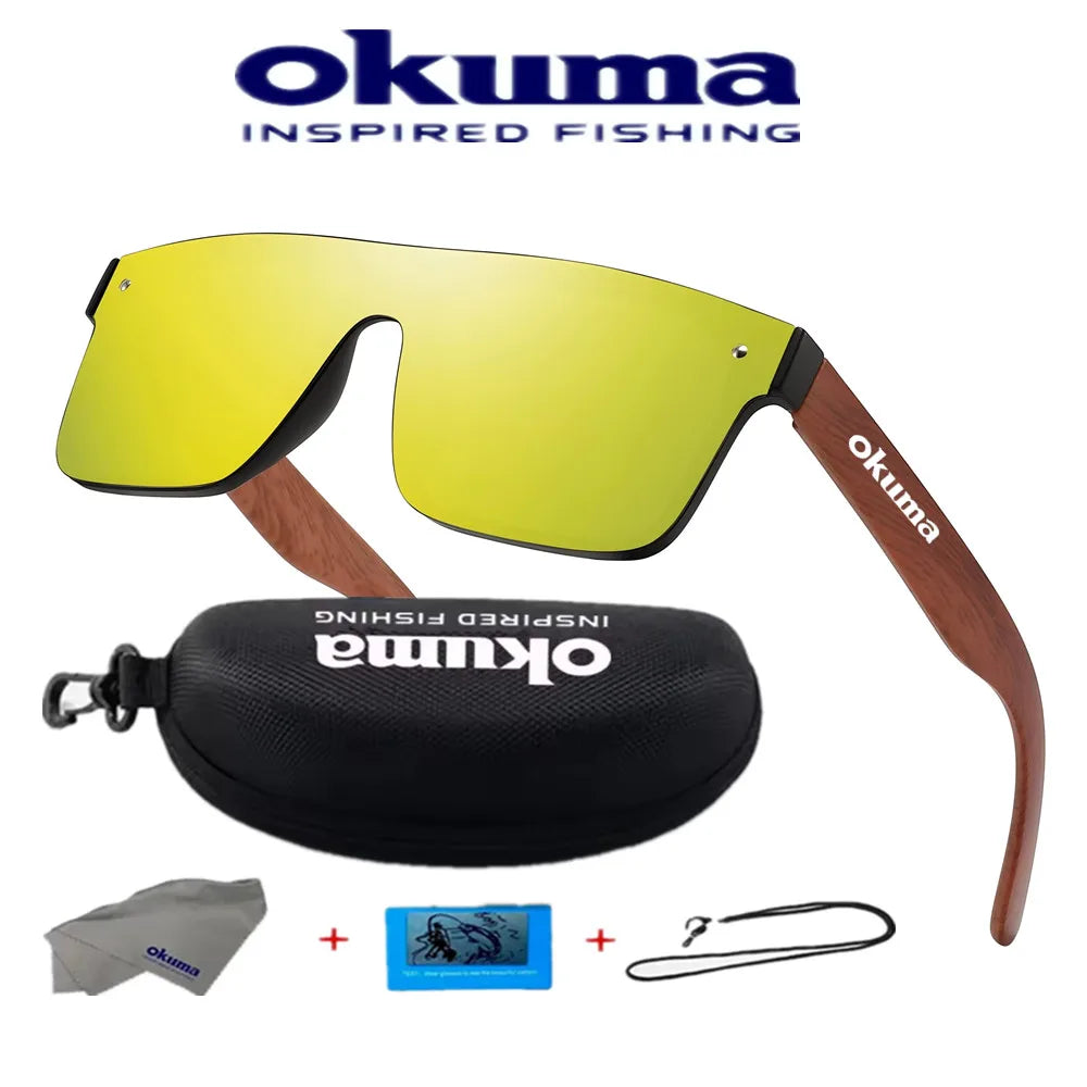 Okuma UV400 Polarized Sunglasses for Outdoor Cycling Hunting Fishing And Driving Fashionable Unisex Sunglasses