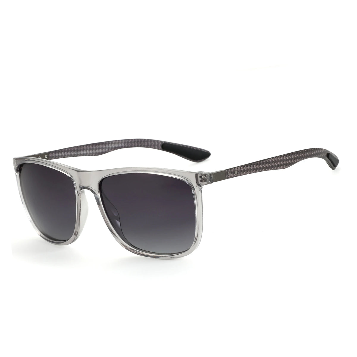 ZENOTTIC Carbon Fiber Prescription Sunglasses Square Polarized Optical Sun Glasses Shade for Driving Fishing Golf Sport