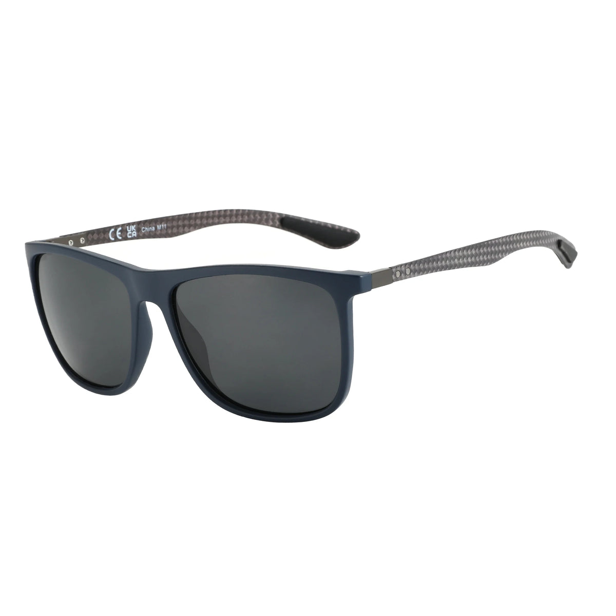 ZENOTTIC Carbon Fiber Prescription Sunglasses Square Polarized Optical Sun Glasses Shade for Driving Fishing Golf Sport